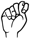 Sign language T.svg