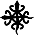 Funtunfunefudenktemfunefu Adinkra symbol.png