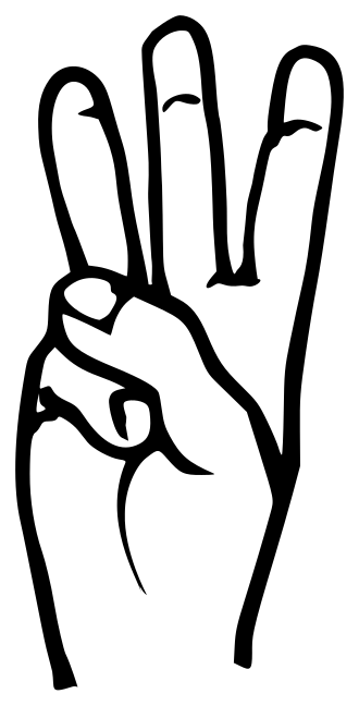 File:Sign language W.svg